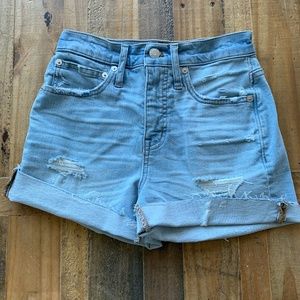 Madewell jean shorts
